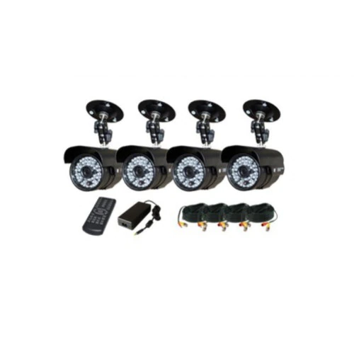 Sistem supraveghere CCTV kit DVR 4 camere exterior/interior, 1 HDMI, 220V